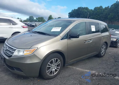 2012 Honda Odyssey Exl from USA, damaged, VIN 5FNRL5H64CB091073